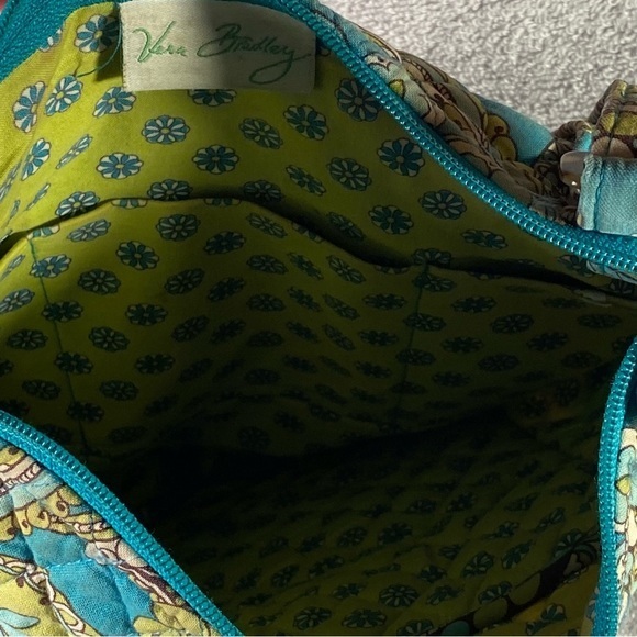 Vera Bradley Adjustable Shoulder Strap HandBag Full  Zip On Top Snap On Side - Picture 5 of 11